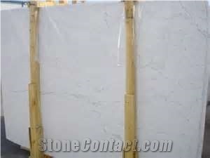 Polished Pighes White Marble Slab(own Factory)