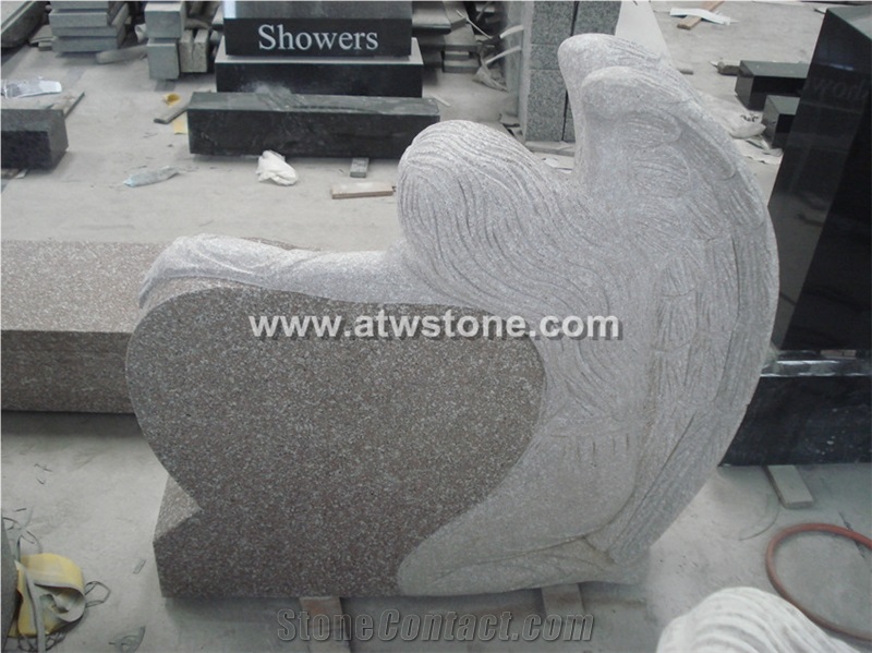 G663 Angel Granite Monument