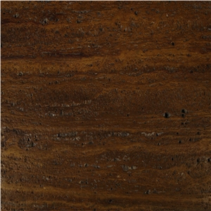 HS-001 Travertine Tiles, Iran Brown Travertine