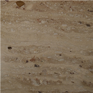 HS-002 Travertine Tile, Iran Beige Travertine