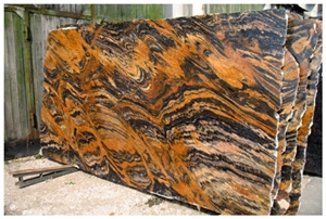 Golden Thunder Granite Slabs