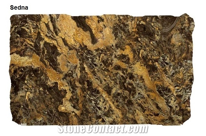 Sedna Extra, Sedna Gold Granite Slabs