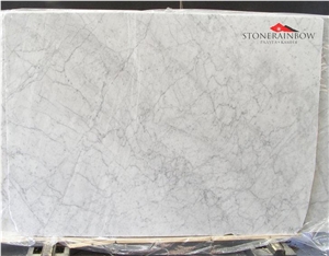 Bianco Carrara Venato C Marble Slabs, Italy White Marble