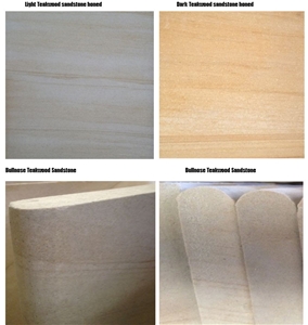 Teak Wood Sandstone Slabs & Tiles, India Yellow Sandstone