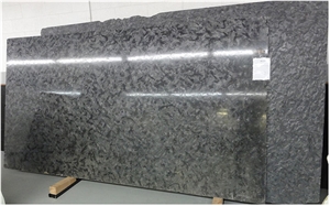 Black Metal Granite Slabs, Matrix Black Granite