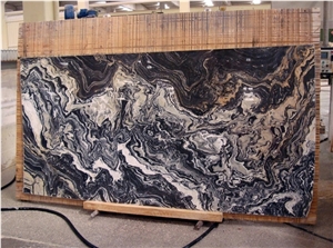 Deep Galaxy Marble Slabs, Turkey Black Marble
