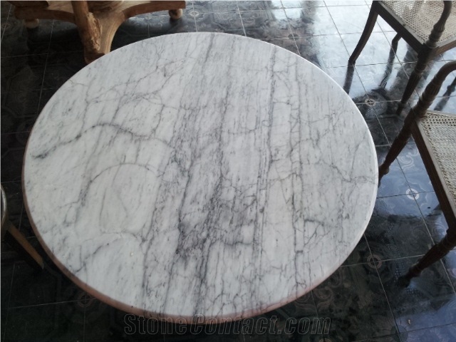 Red Marble Tabletops