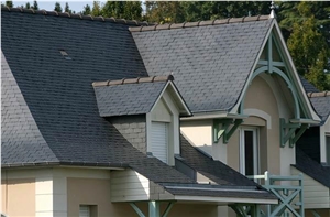 Black Slate Roof Tiles