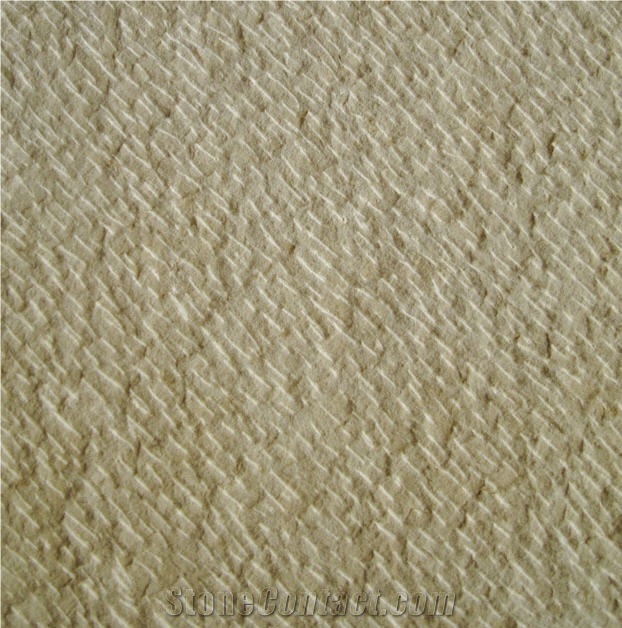 Floresta Sandstone Rough Chiselled Slabs, Beige Sandstone Slabs & Tiles
