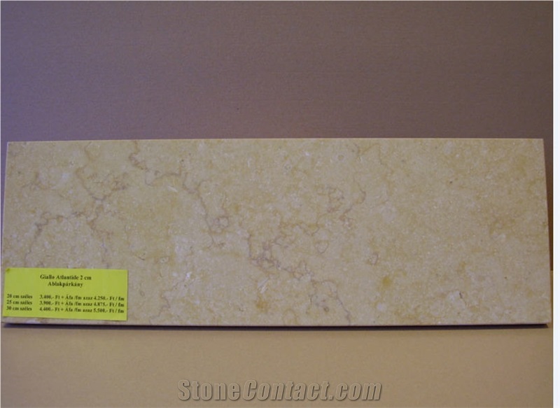 Giallo Atlantide 2cm Skirting, Limestone Slabs