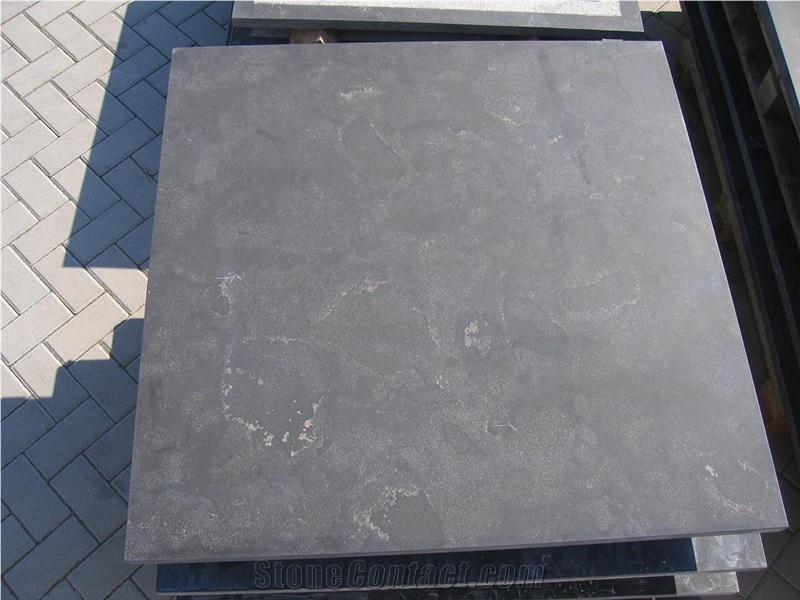 Polished Bluestone Tabletop 100x100x3, Grey Blue Stone Tabletop