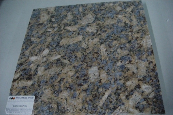 Purple Granite, Giallo Caledonia Granite Tiles