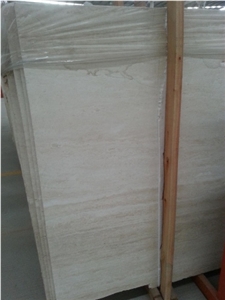 White Travertine Slabs