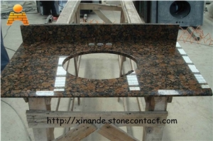 Baltic Brown Granite Vanity Tops