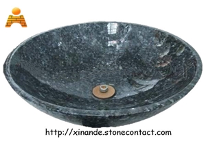 Blue Sinks, Blue Pearl Granite