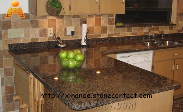 Kitchen Countertops, Baltic Brown Granite