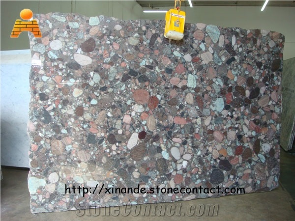 Red Marinace Granite Slab