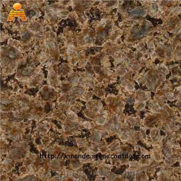 Tropic Brown Granite Tiles, Golden Diamond Granite