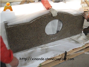 Vanity Tops, Tropic Brown Granite