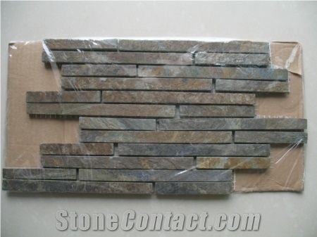 Border Tile,Stone Mosaic, Natural Slate Mosaic
