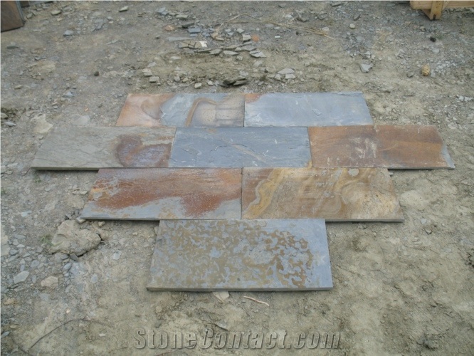 Roman Pattern Pattern, Flooring Slate Slabs & Tiles, Natural Slate Slabs & Tiles