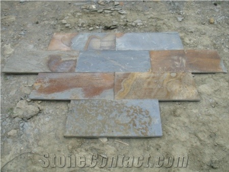 Rusty Flooring Slate Floor Tile, Natural Slate Tiles