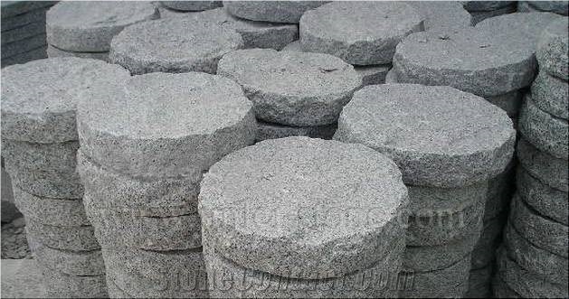 Garden & Landcaping Stones, Grey Granite Cobble, Pavers