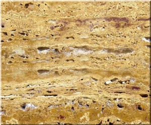 Golden Travertine, Turkey Yellow Travertine Slabs & Tiles
