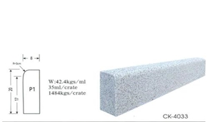 White Granite Kerbstone