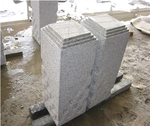 White Granite Parking Stone