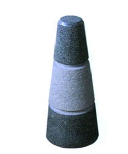 Black Granite Parking Stone