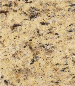 Giallo Topazio Imperiale Granite Slabs, Brazil Yellow Granite