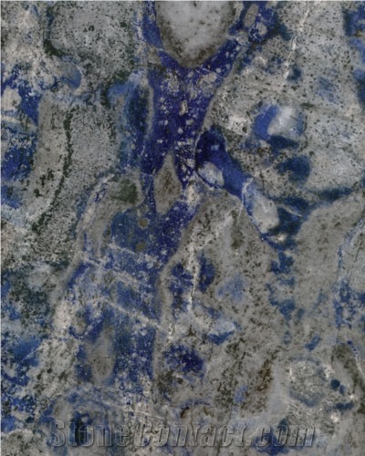Lapislazuli Wild Limestone Slabs, Chile Blue Limestone