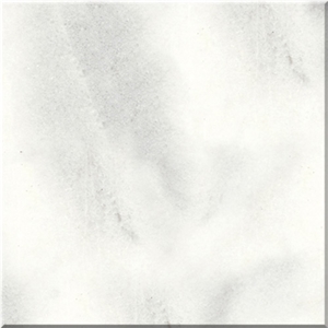 Cloudy White Marble Tile