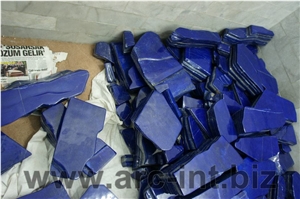 Lapis Lazuli Tiles Tumbled Polished