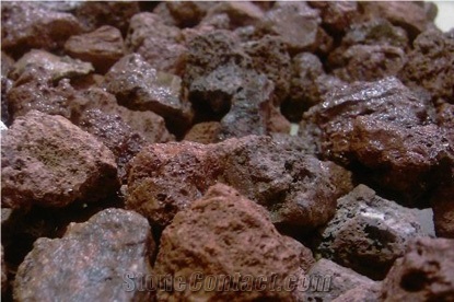 Red Volcanic Stone, Red Basalt Other Landscaping