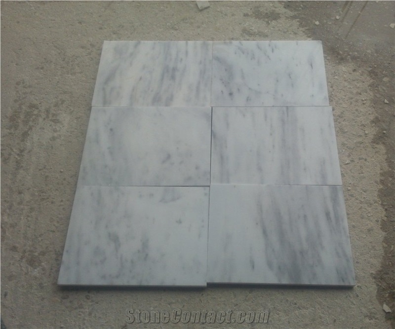 Kavala Stock Tiles, Kavala Semi White Marble