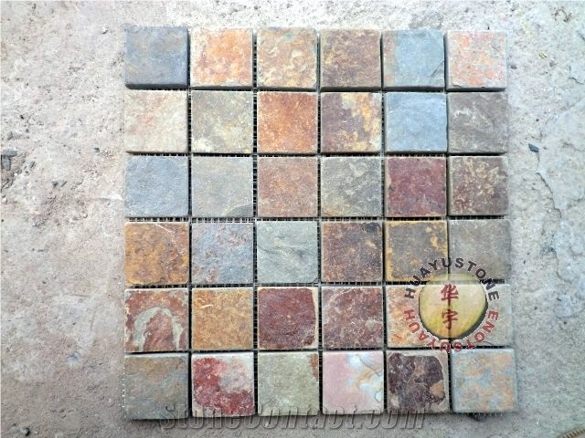 Multicolor Slate Mosaic