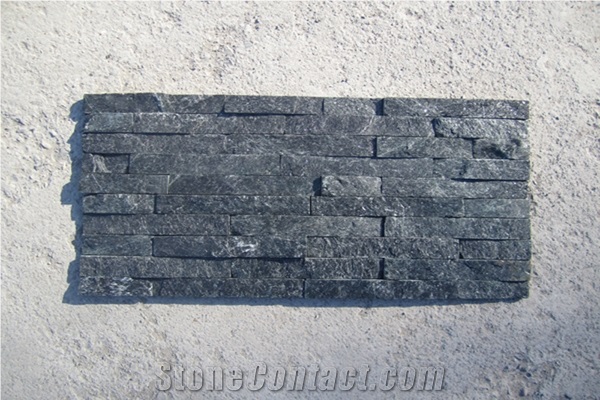 Black Quartz Ledge Stone, Ledgestone, Culture Ston