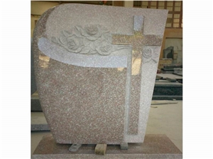Granite Headstone Cross Style