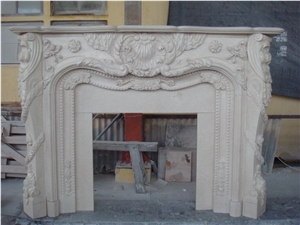 Marble Carved Fireplaces, Marble Mantel