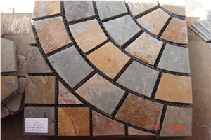 Mesh Slate Paving
