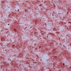Pink Artificial Quartz Stone