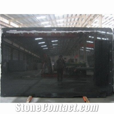 Shanxi Black Granite, Absolute Black Granite Slab