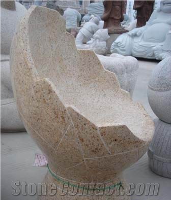 Stone Art Sculptured Chair