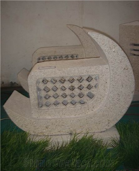 Stone Lantern, Granite Gardening Lantern