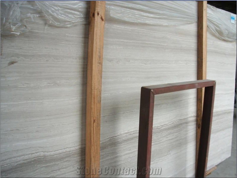 Wooden Grey Marble Slabs & Tiles