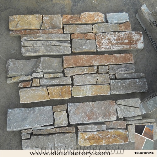 Cement Backside Corner Culture Stone Wall Panel,Stacked Stone Panel,Ledge Stone Wall Panel,Stacked Stone Veneer Corner
