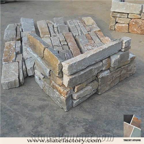 Cement Backside Corner Culture Stone Wall Panel,Stacked Stone Panel,Ledge Stone Wall Panel,Stacked Stone Veneer Corner