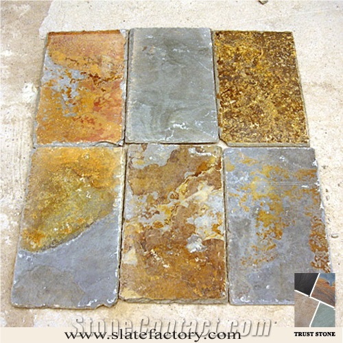 Multicolor Slate Roofing Tiles